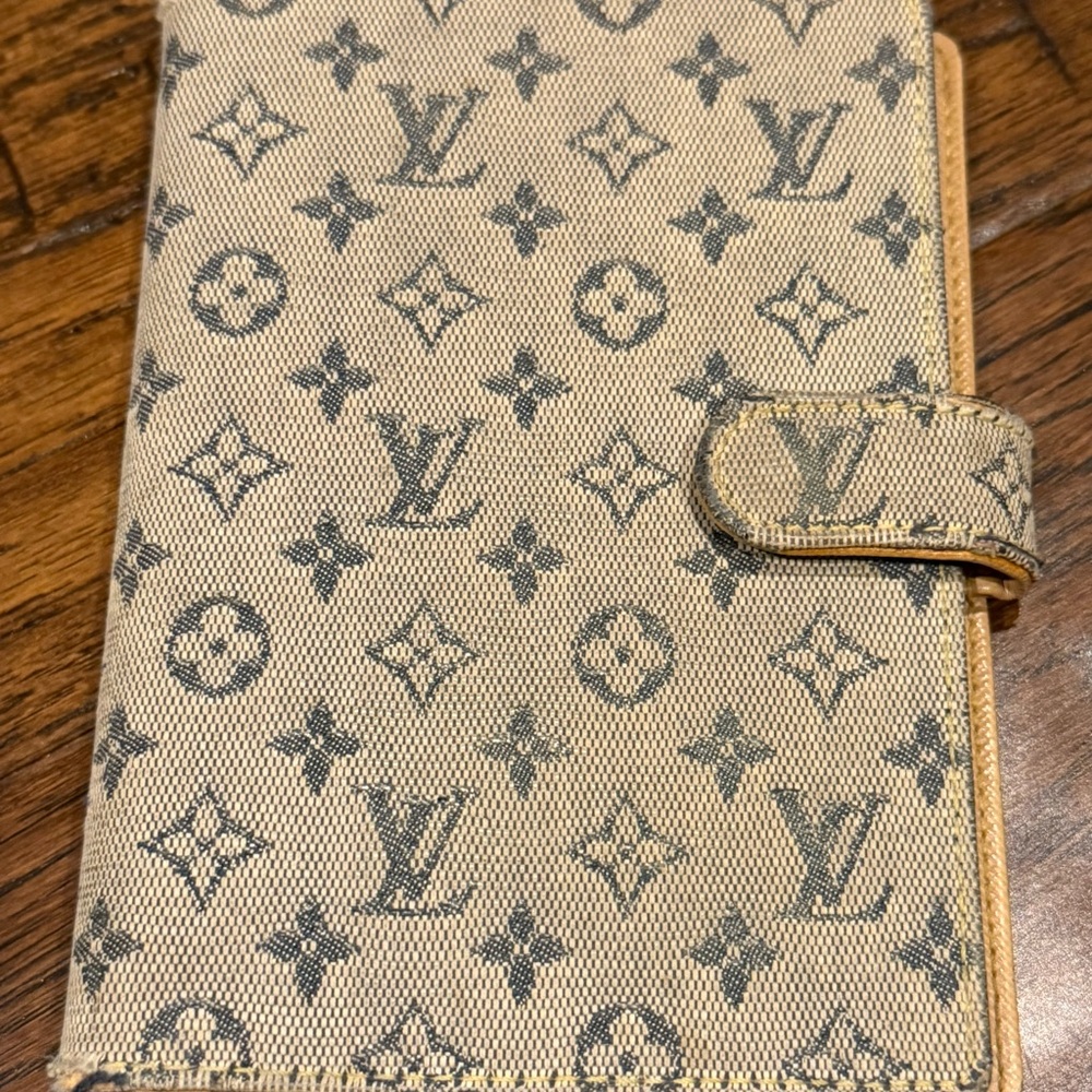 Louis Vuitton Monogram Mini Lin small planner